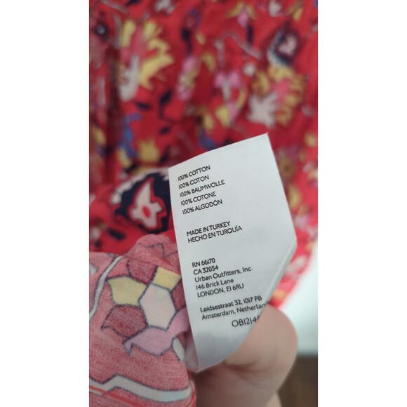 Anthropologie The Somerset Floral Geo Print Maxi Dress - Picture 8 of 8